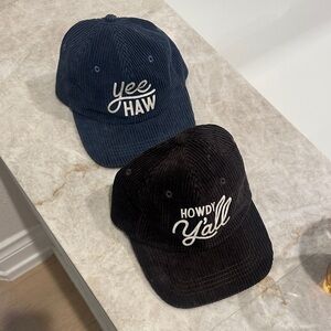 Corduroy Baseball Cap Set